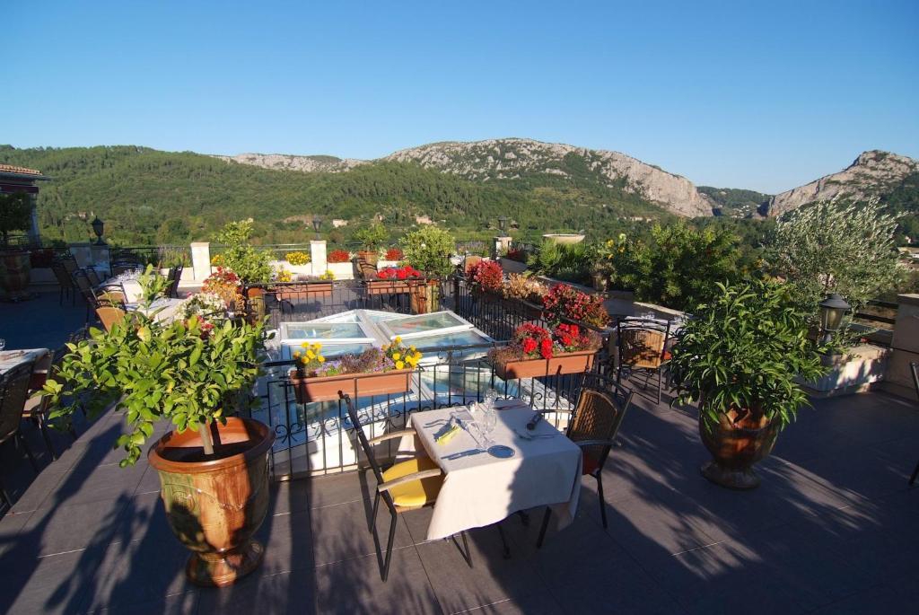 Logis Hotel Restaurant La Porte Des Cevennes Anduze Kültér fotó