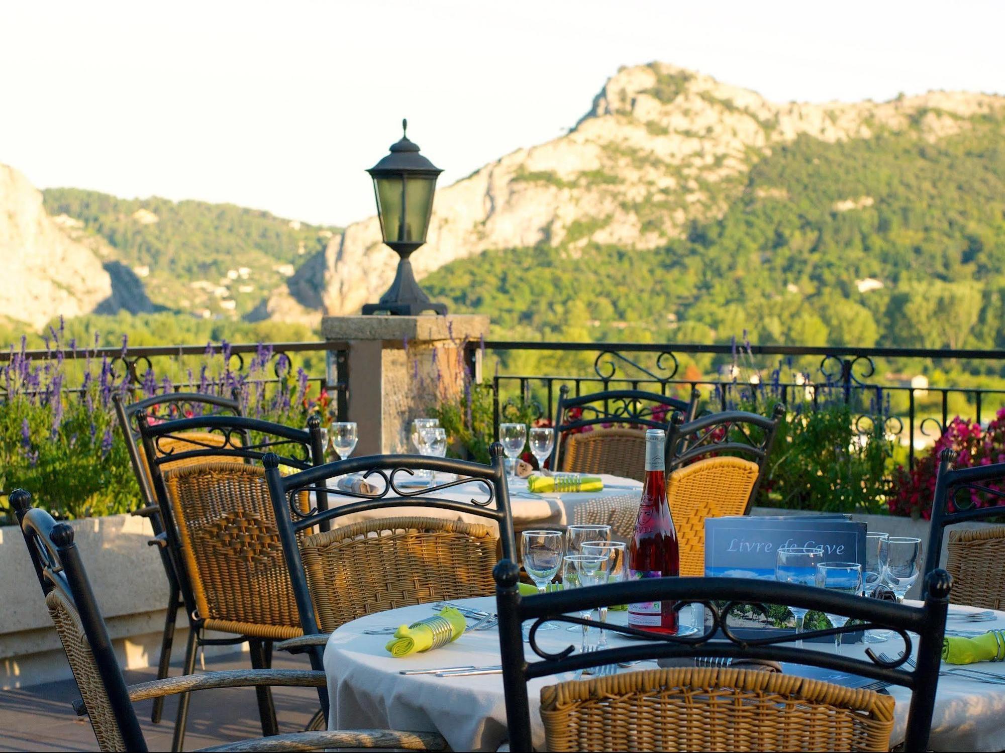 Logis Hotel Restaurant La Porte Des Cevennes Anduze Kültér fotó