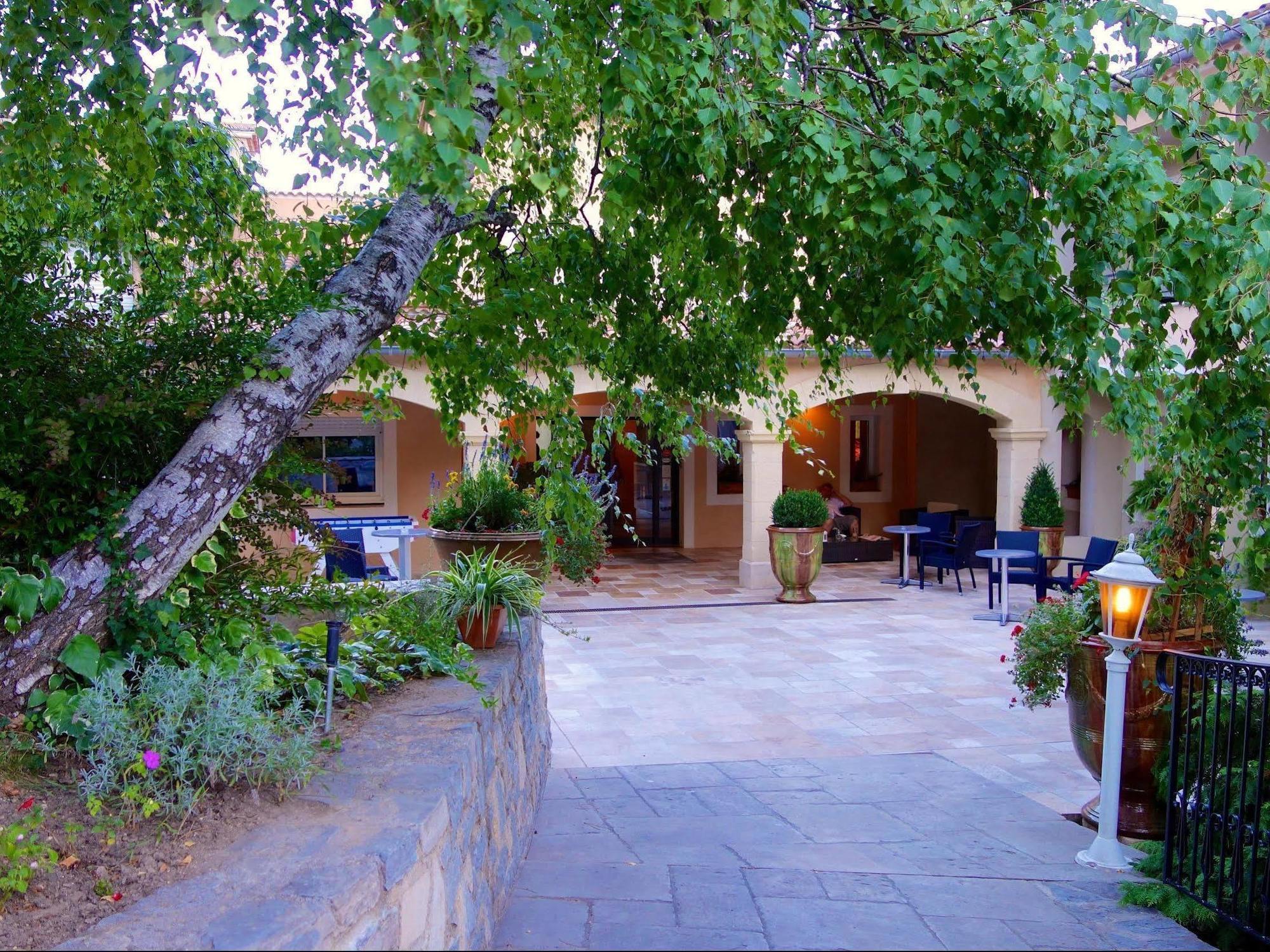 Logis Hotel Restaurant La Porte Des Cevennes Anduze Kültér fotó