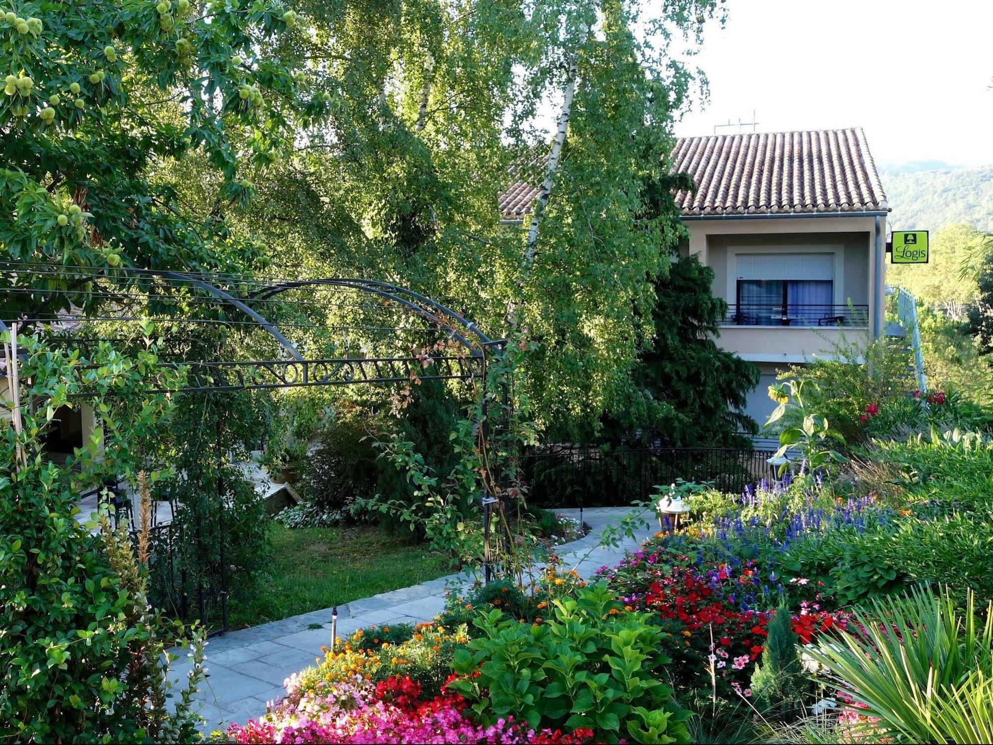 Logis Hotel Restaurant La Porte Des Cevennes Anduze Kültér fotó